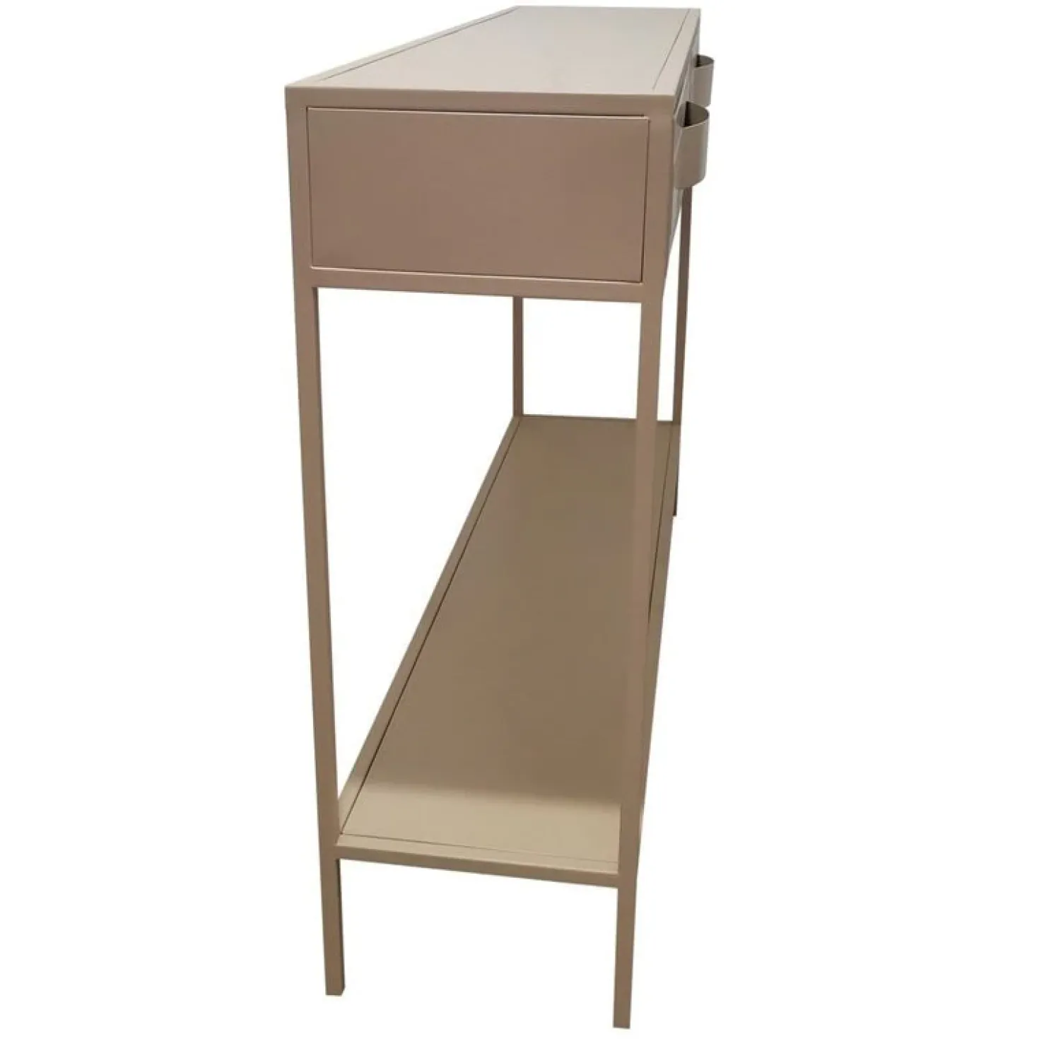 Loua Sidetable Zand Metaal 120cm