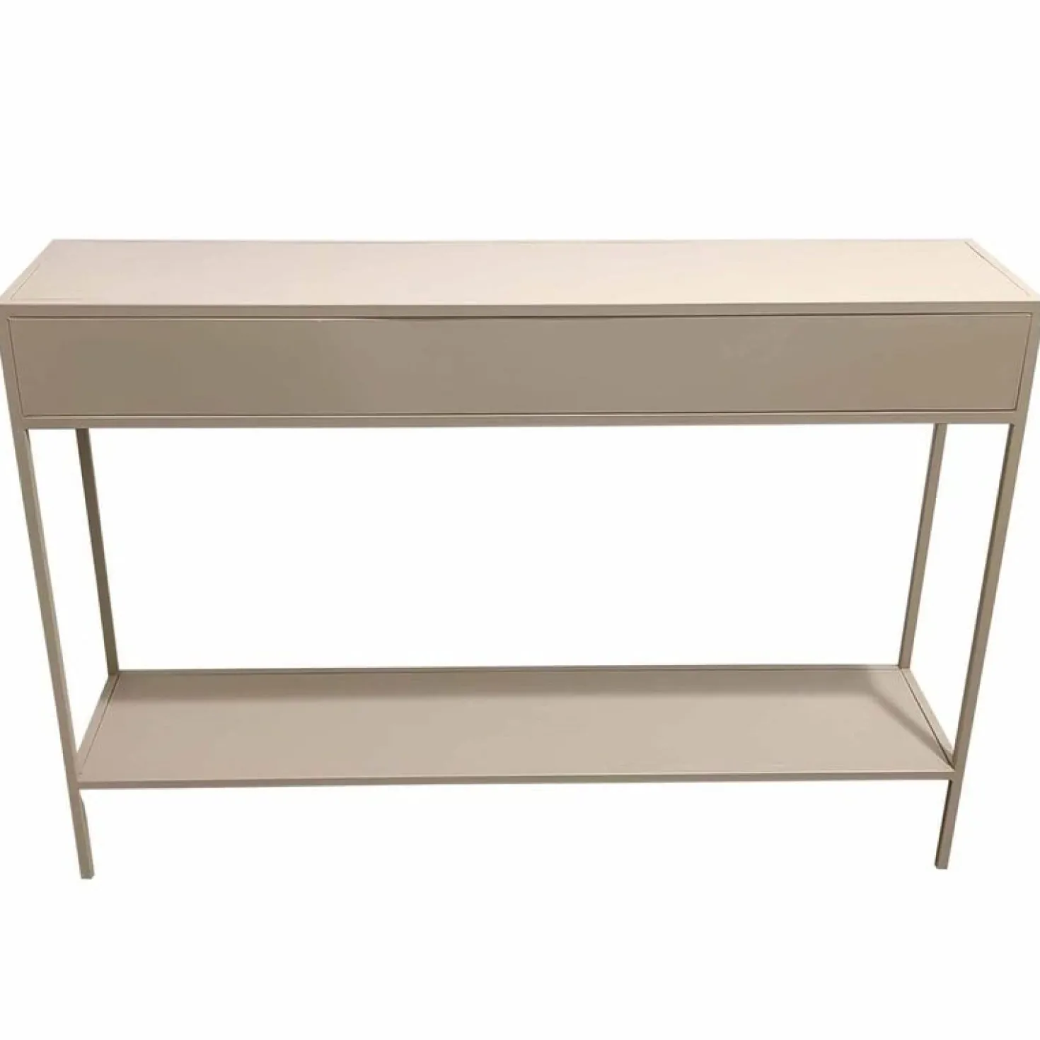 Loua Sidetable Zand Metaal 120cm