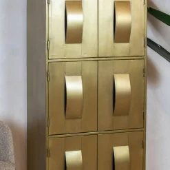 Loua wandkast goud 62cm