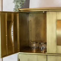 Loua wandkast goud 62cm