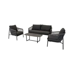 Loungeset Osaka zwart