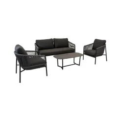 Loungeset Osaka zwart