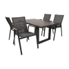 Loungetafel hoog Monaco Noir 140cm