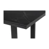 Loungetafel hoog Monte Carlo Noir 140cm