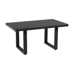 Loungetafel hoog Monte Carlo Noir 140cm