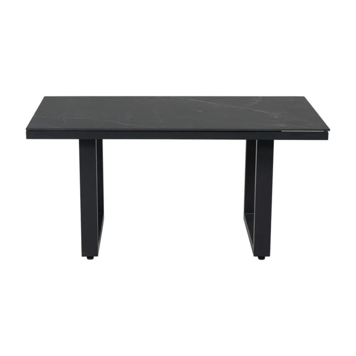 Loungetafel hoog Monte Carlo Noir 140cm