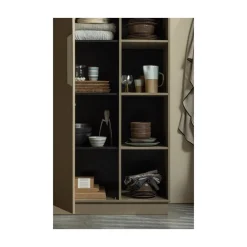 Lowen Opbergkast Dennenhout Mud 100cm