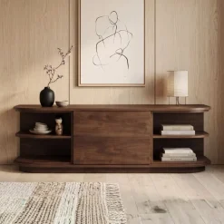 Luca Dressoir walnoot 165cm