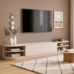 Luca Staand Tv meubel Zand 220 cm