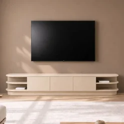 Luca Staand Tv meubel Zand 250 cm