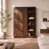 Luca Wandkast walnoot 160cm