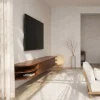 Luca zwevend Tv meubel Walnoot 190 cm