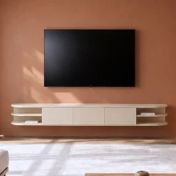 Luca zwevend Tv meubel Zand 250 cm