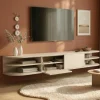 Luca zwevend Tv meubel Zand 190 cm