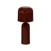 Lumira 1-lichts Tafellamp Bruinrood