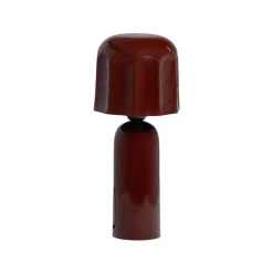 Lumira 1-lichts Tafellamp Bruinrood