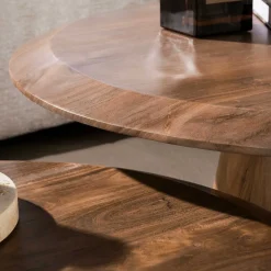 Luna Salontafel set van 2 rond Acaciahout