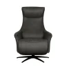 Lund Elektrische Fauteuil Antraciet Microleder