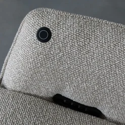 Lund Elektrische Fauteuil Naturel Boucle