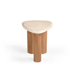 Lunea Salontafel Creme Marmer 60 cm