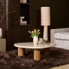 Lunea Salontafel Creme Marmer 100 cm