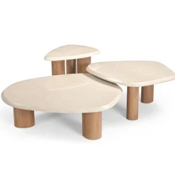 Lunea Salontafel Creme Marmer 100 cm