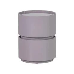 Lunex Nachtkastje rond Lichtgrijs 40cm