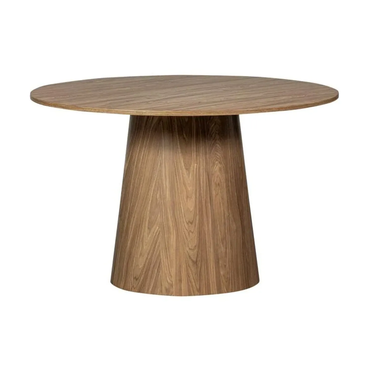 Maan Eettafel Rond MDF Walnoot 120cm