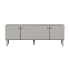 Madu TV Meubel Dennenhout Wolkengrijs 160cm