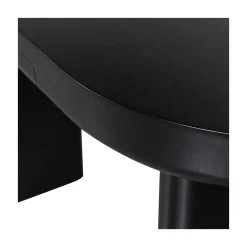 Mael Bureau Fineer Zwart 120cm