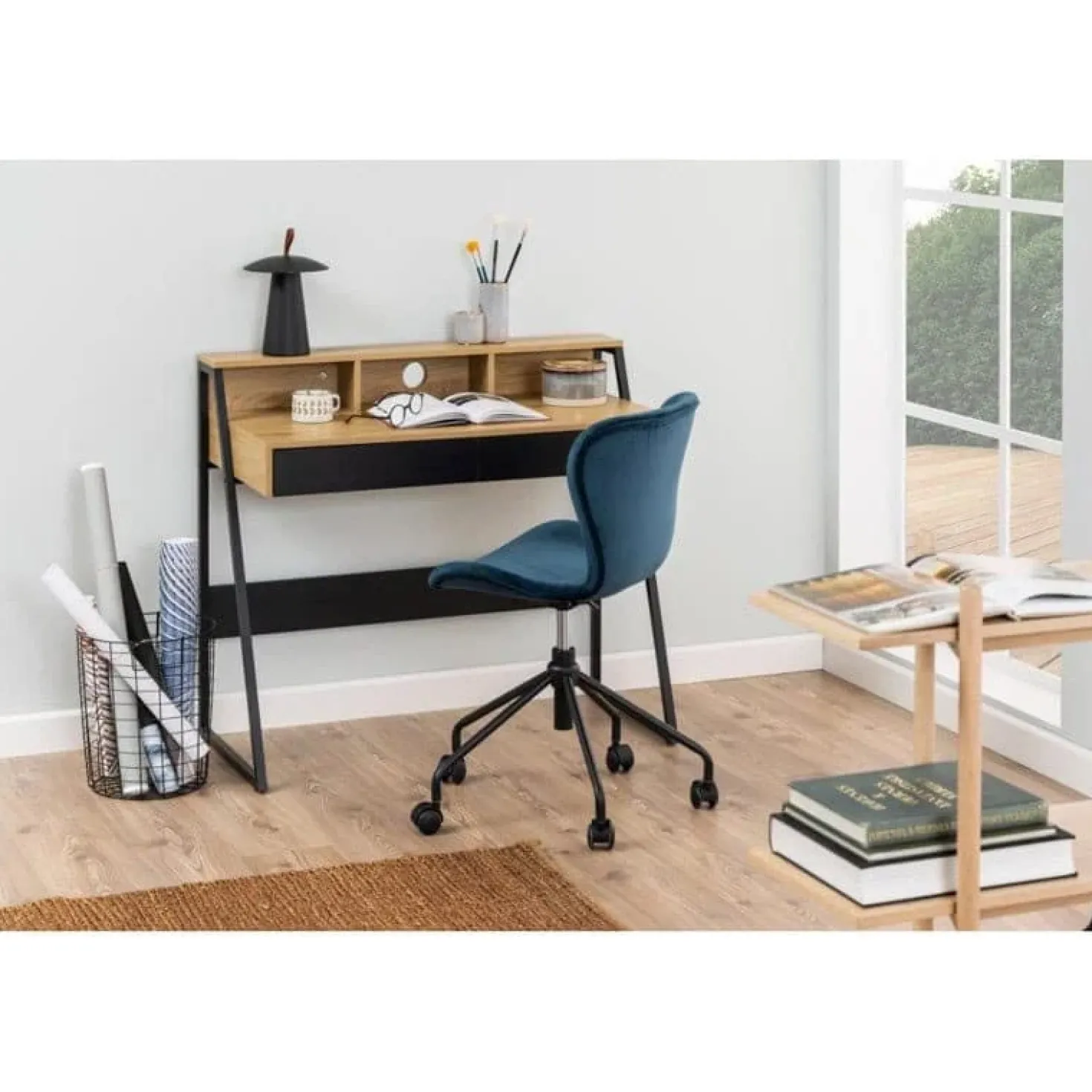 Maelis Bureau Naturel 100cm