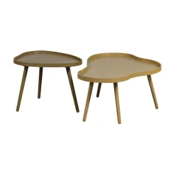 Mae Salontafel organisch MDF/grenen sepia 61 cm