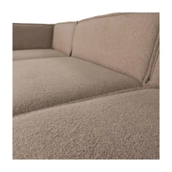 Manu Bank Chaise longue Links Teddy Taupe