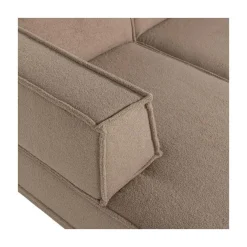 Manu Bank Chaise longue Links Teddy Taupe