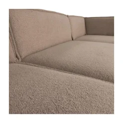 Manu Bank Chaise longue Rechts Teddy Taupe