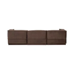 Manu Bank Chaise longue Rechts Velvet Bruin