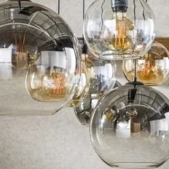 Marble 7-lichts glazen hanglamp