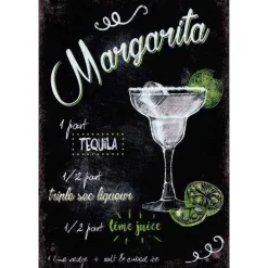Margarita - metalen bord