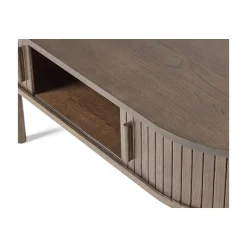 Maria Salontafel ovaal Espresso 120cm