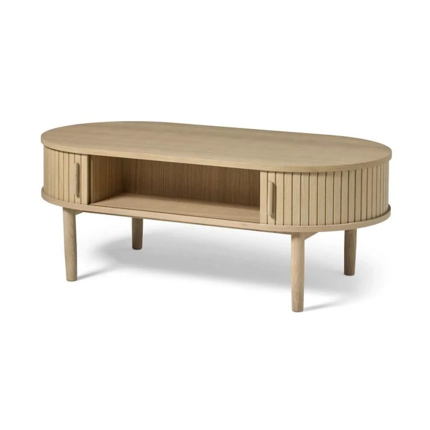 Maria Salontafel ovaal Lichtbruin 120cm
