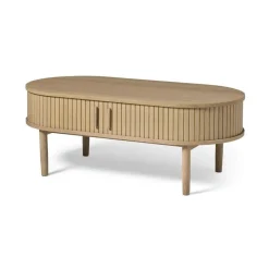 Maria Salontafel ovaal Lichtbruin 120cm