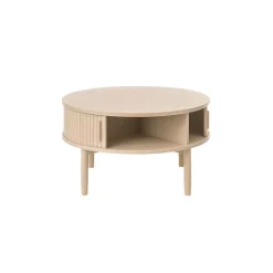 Maria Salontafel rond Lichtbruin 85cm