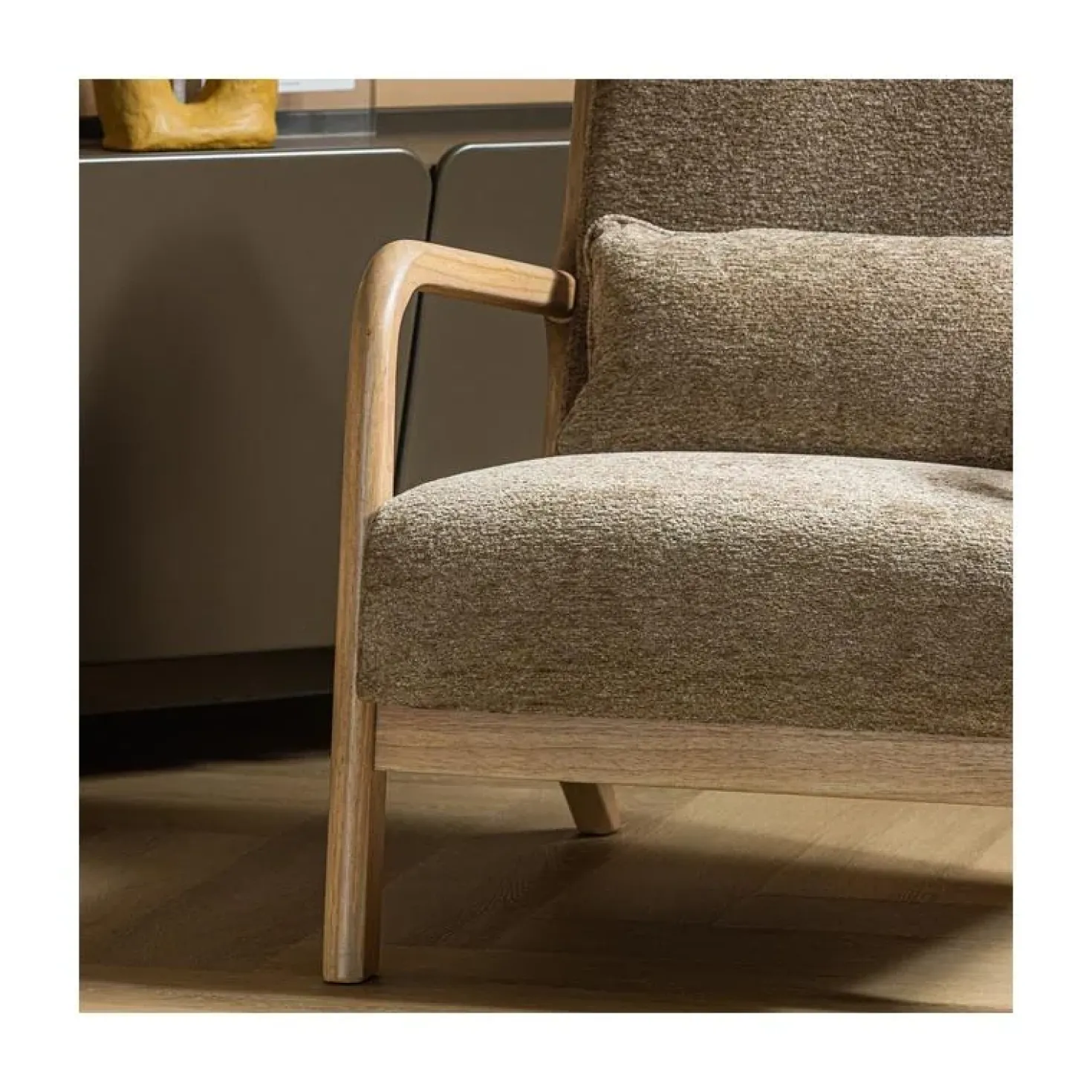 Mark Fauteuil Chenille Zand