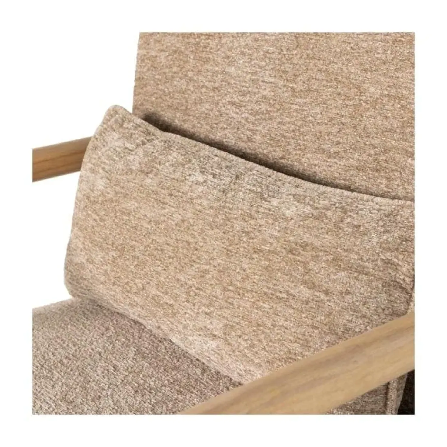 Mark Fauteuil Chenille Zand