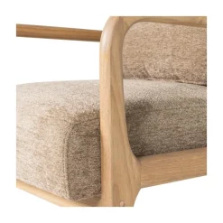 Mark Fauteuil Chenille Zand