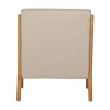 Mark Fauteuil Geweven Stof Naturel