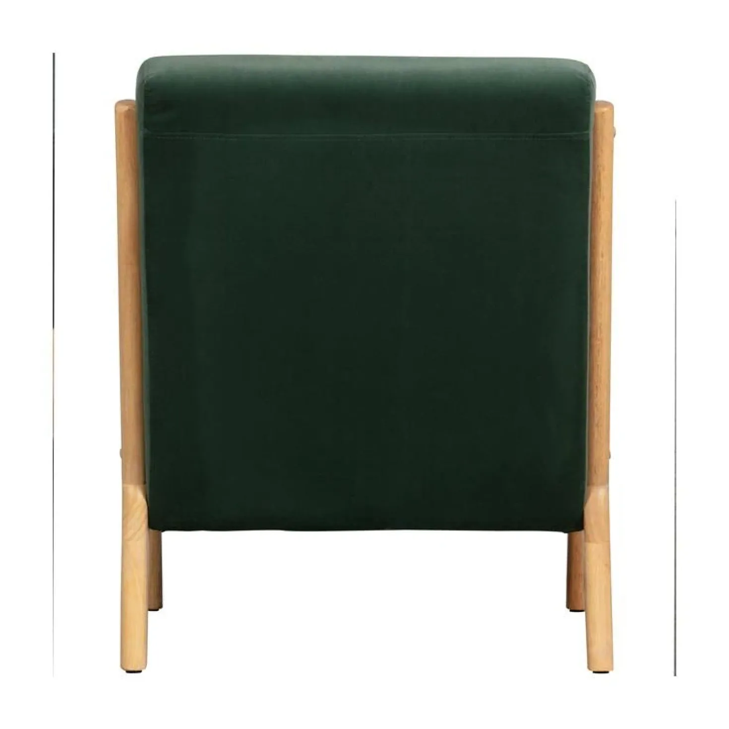 Mark Fauteuil Velvet Flesgroen