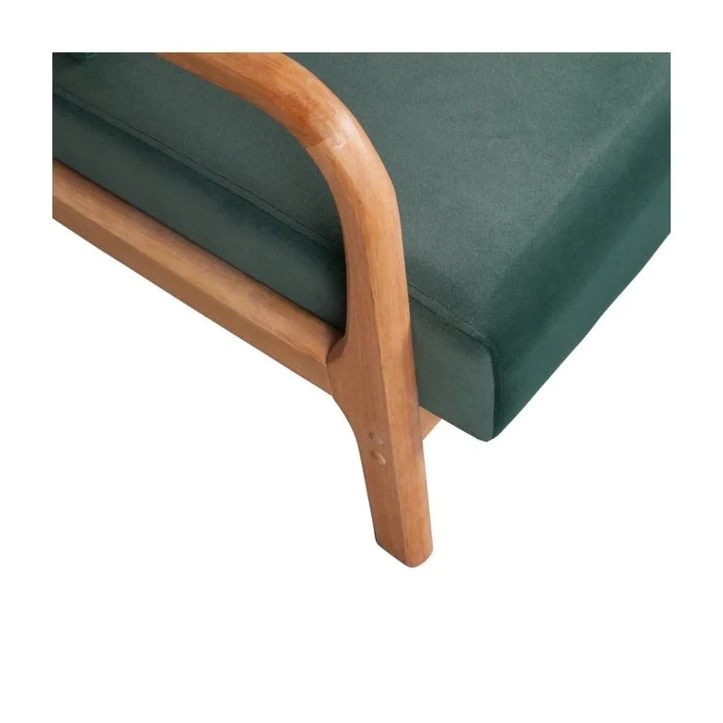 Mark Fauteuil Velvet Flesgroen