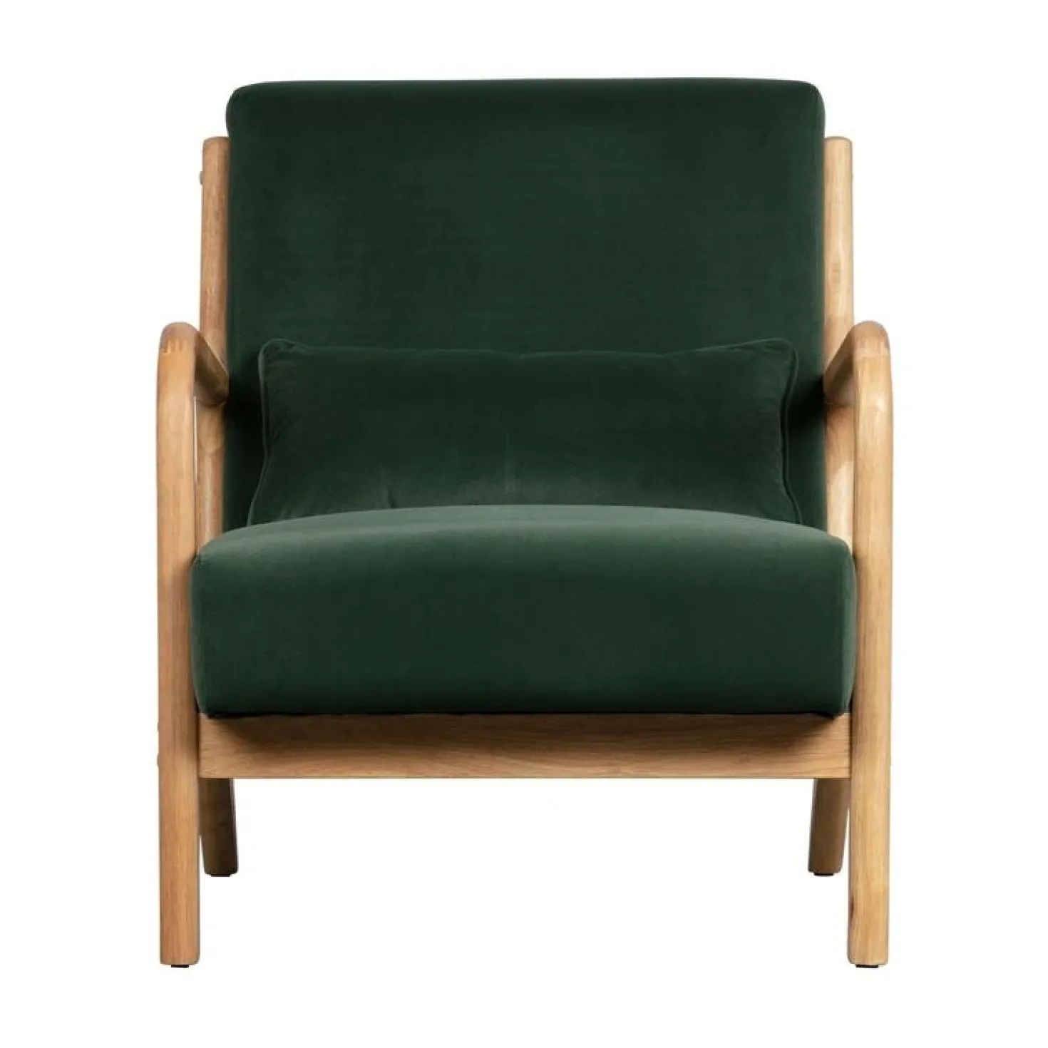 Mark Fauteuil Velvet Flesgroen