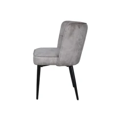Maro Eetkamerstoel Taupe Velvet